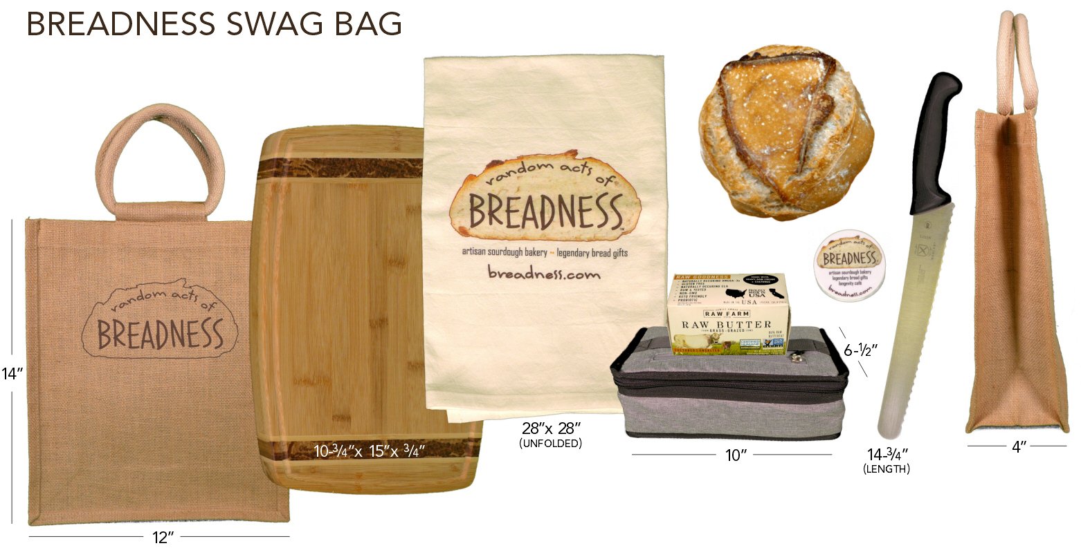  Breadness Swag Bag Random Acts of Breadness