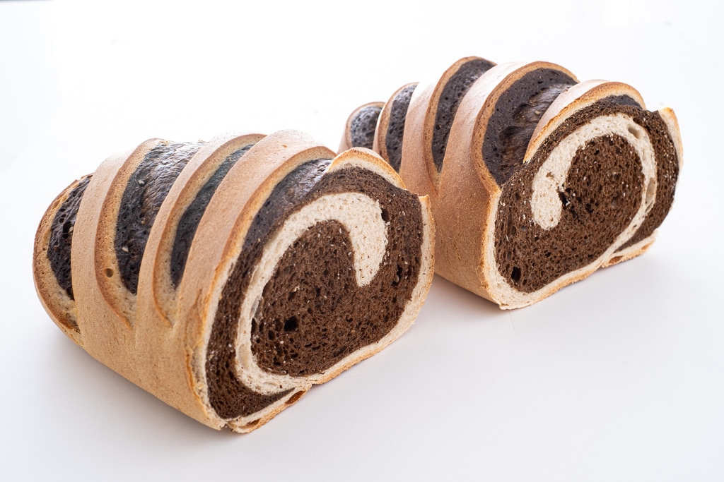 Zesty Rye and 5050 Pumpernickel Marble Rye Bread BreadPartners, Inc