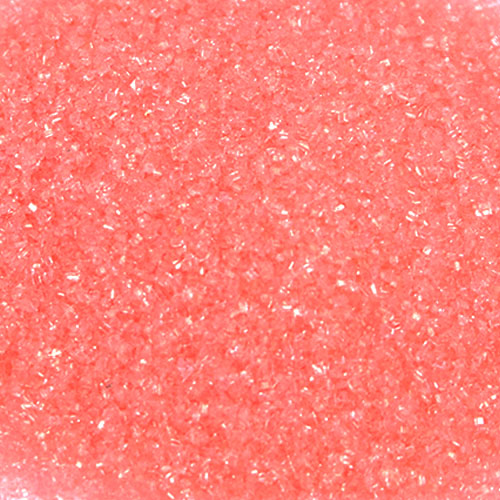CORAL Colored Sanding Sugar 4oz Bread Stamps