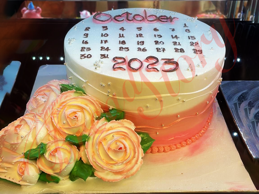 Calendar Cake BreadStory Singapore