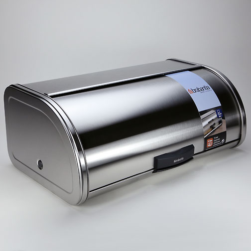 One Touch Stainless Bread Box Breadtopia