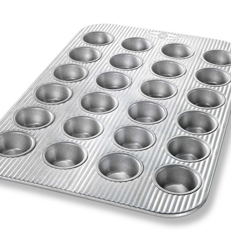 USA Pan 24 Mini Cupcake Pan Breadtopia