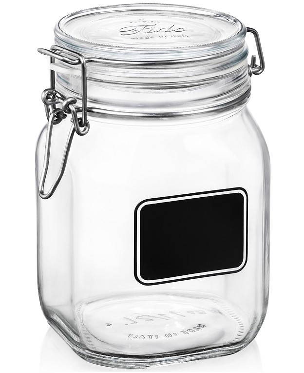 Chalkboard Sourdough Starter Jar 1 Quart Breadtopia