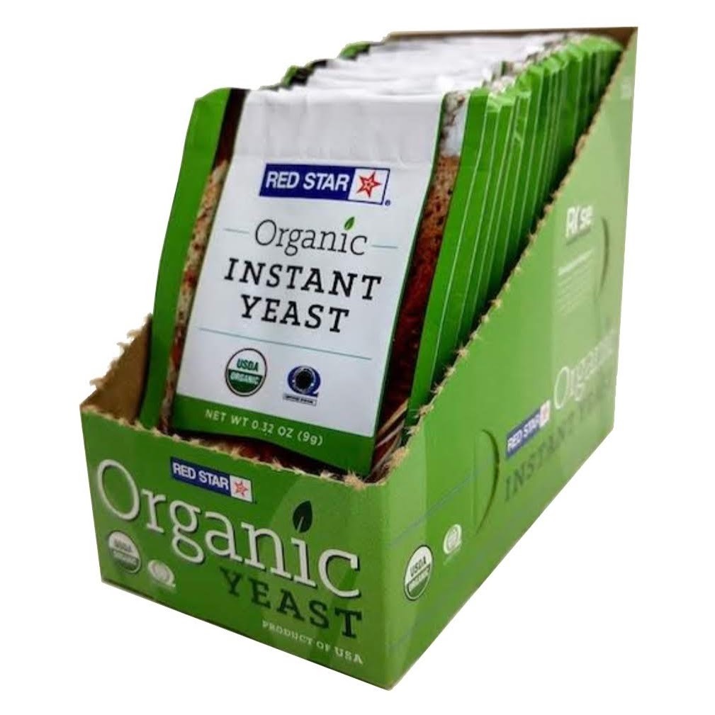 Red Star® Organic Instant Dry Yeast — 40 Packets Breadtopia