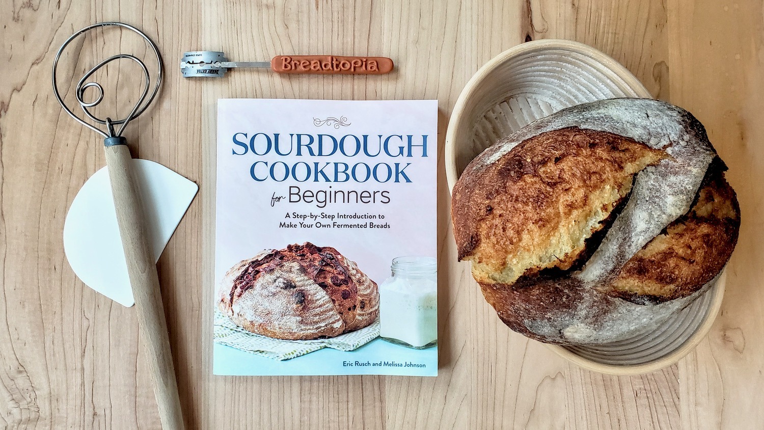 Giveaway 10 Signed Copies of Sourdough Cookbook for Beginners Breadtopia