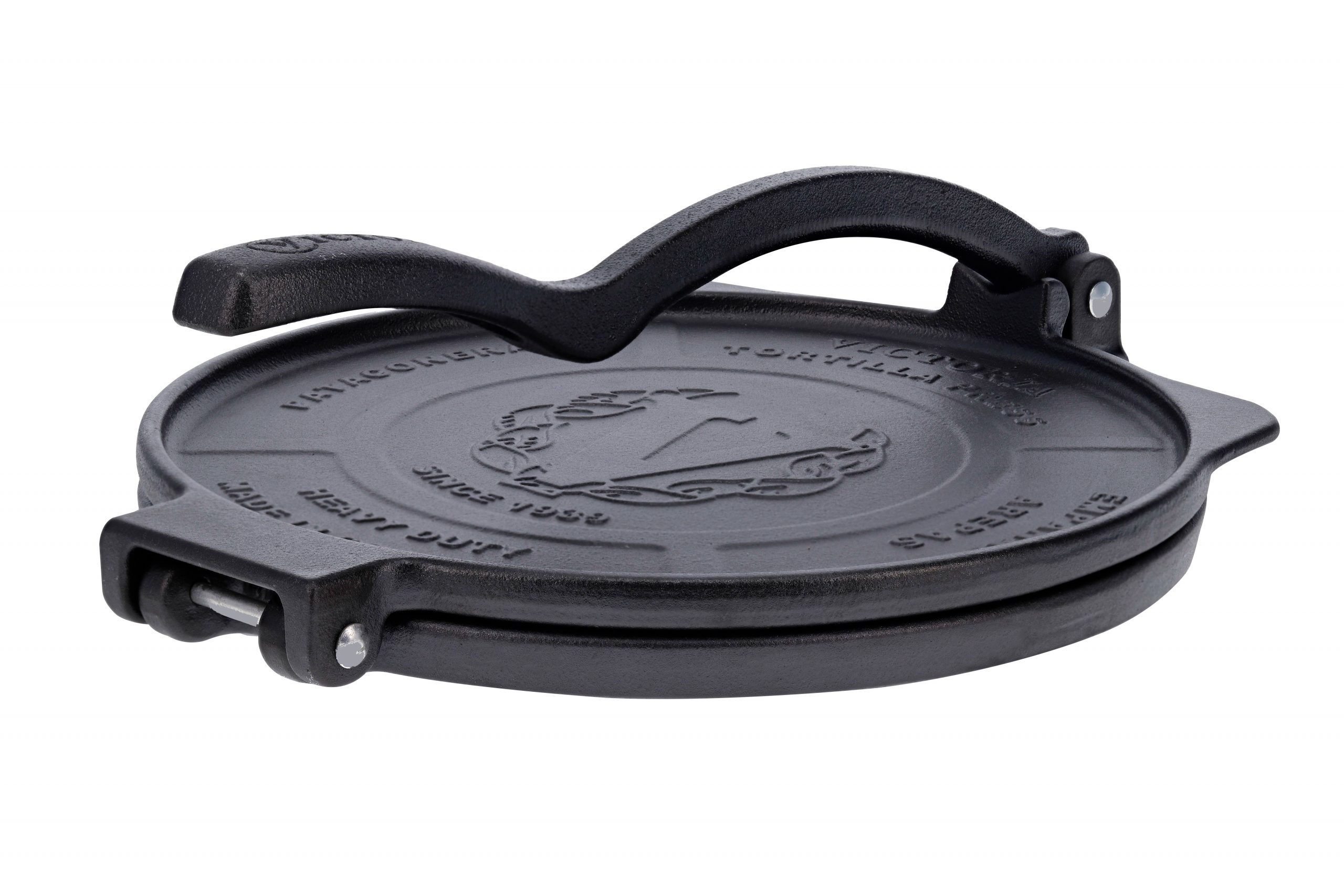 Victoria HD Cast Iron Tortilla Press, 10inch Breadtopia