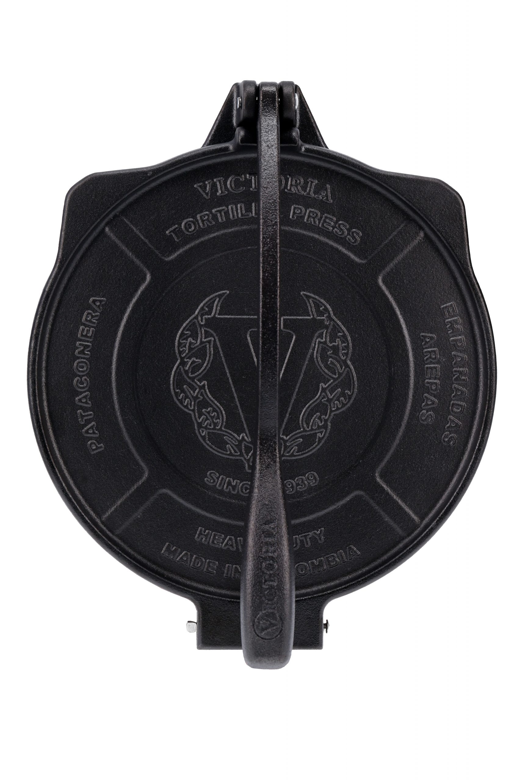 Victoria HD Cast Iron Tortilla Press, 10inch Breadtopia