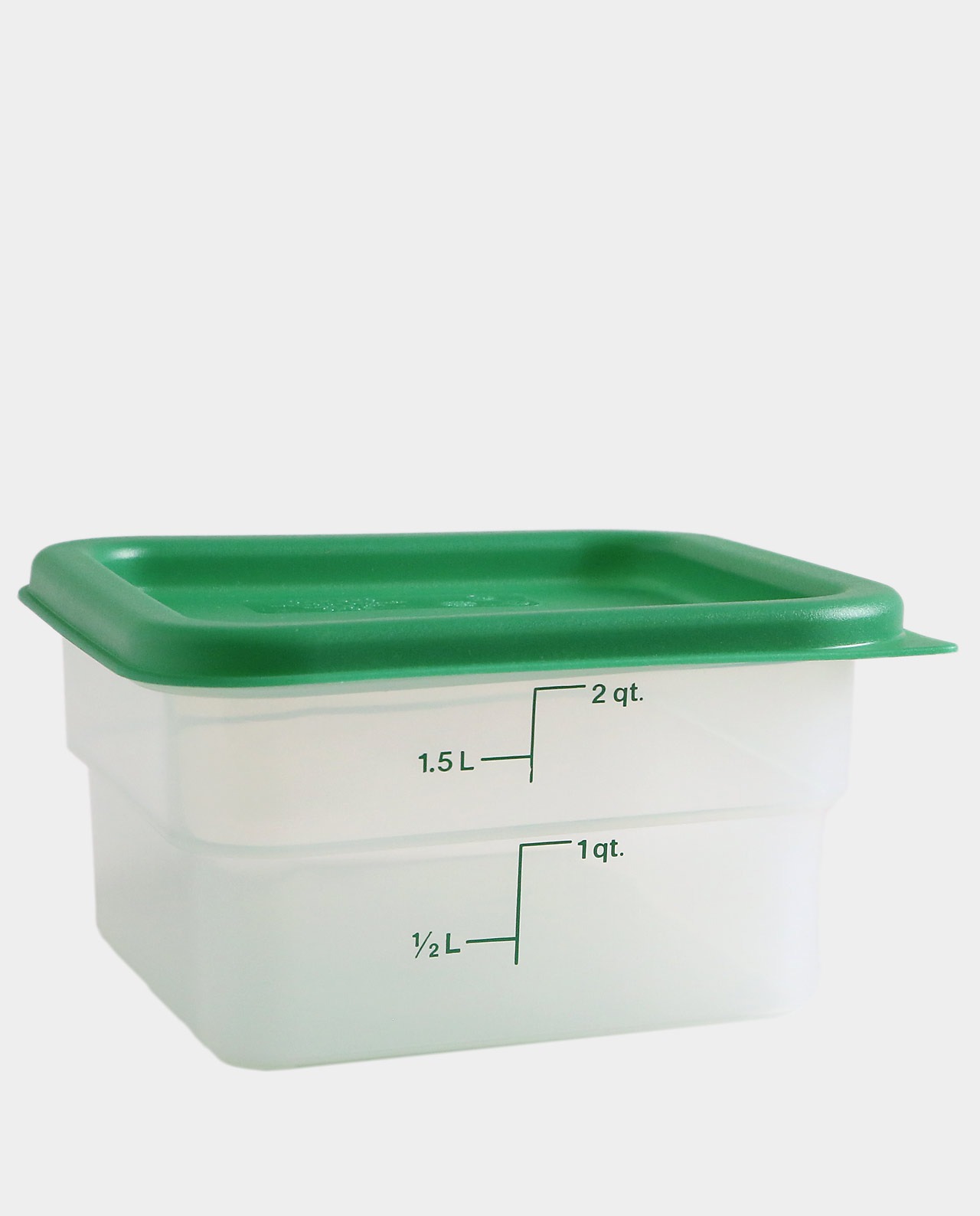 Dough and Storage Bucket with Lid — 2 qt. Square Breadtopia