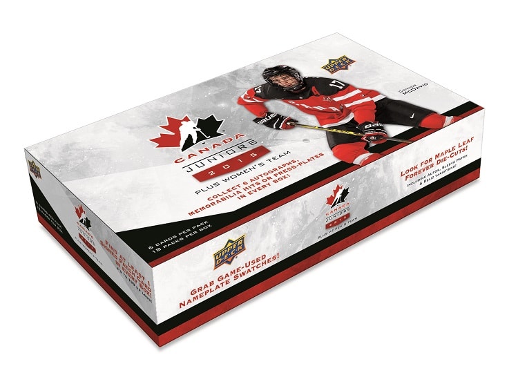 2015 UPPER DECK TEAM CANADA JUNIORS HOCKEY HOBBY BOX Breakaway Sports