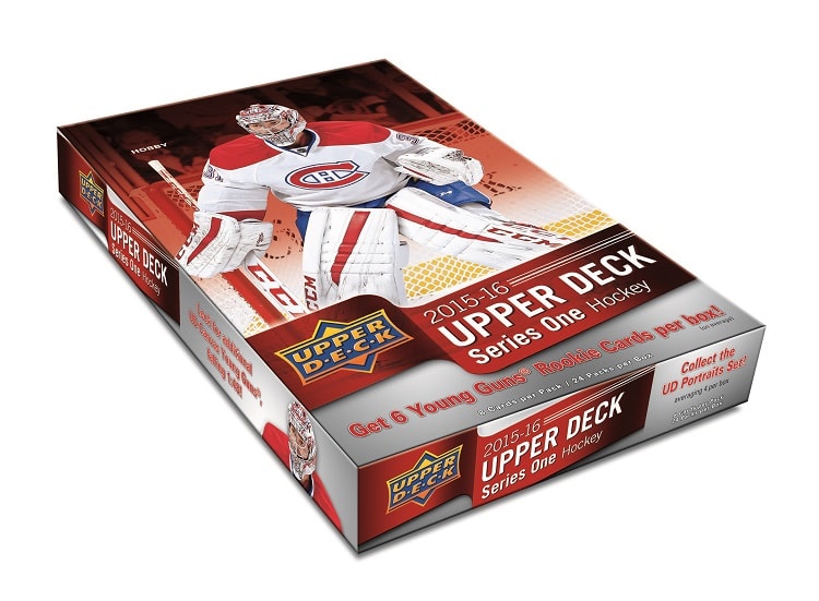 1516 UPPER DECK SERIES 1 HOCKEY HOBBY BOX Breakaway Sports Cards