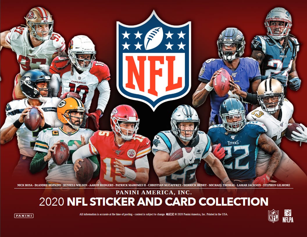 2020 PANINI NFL FOOTBALL STICKER ALBUM Breakaway Sports Cards
