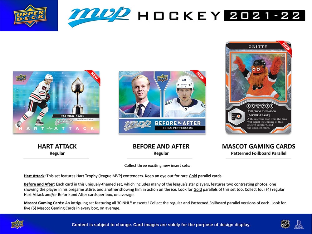 202122 UPPER DECK MVP HOCKEY HOBBY BOX Breakaway Sports Cards