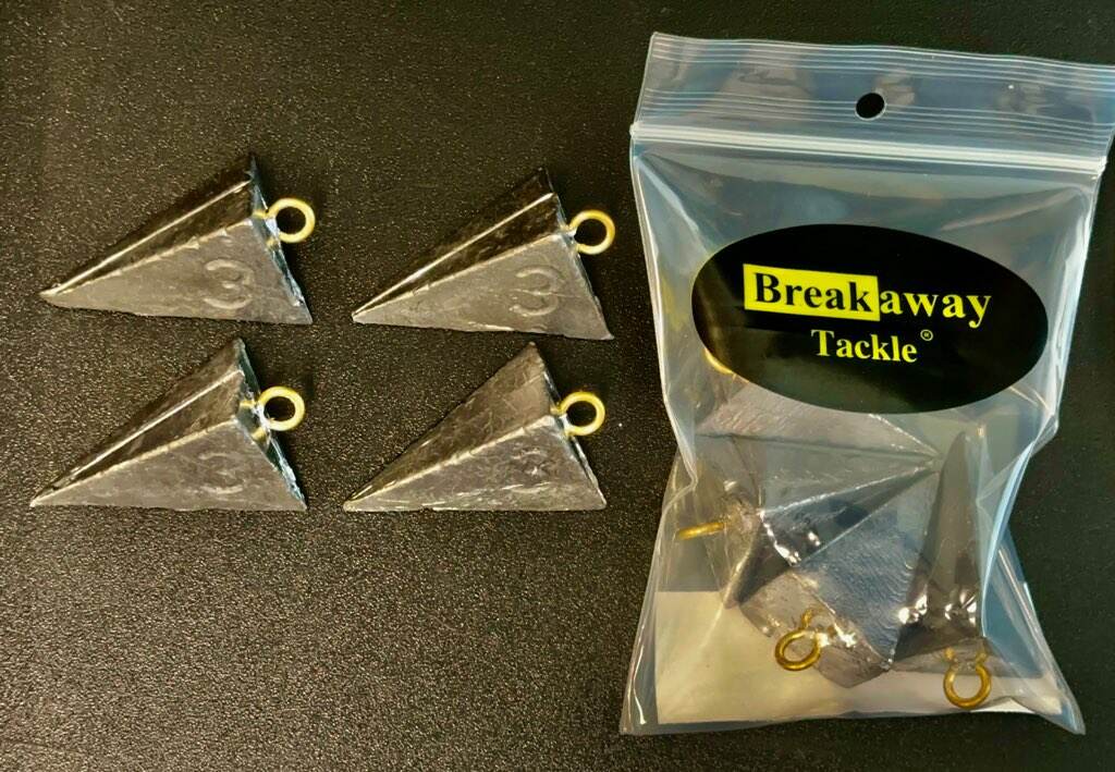 Pyramid Sinkers Breakaway Tackle