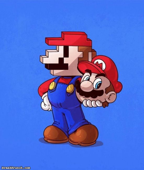 25 weird cartoon characters mashups BreakBrunch