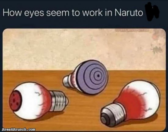 Eyes in Naruto BreakBrunch
