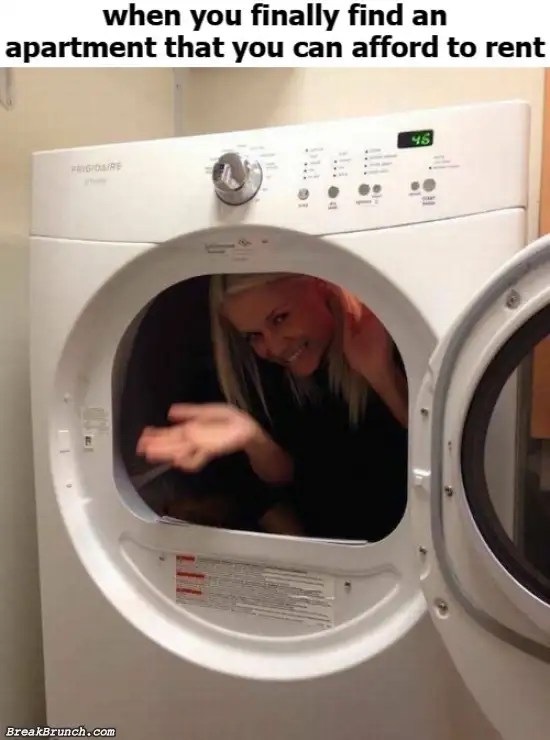 The only apartment I can afford BreakBrunch