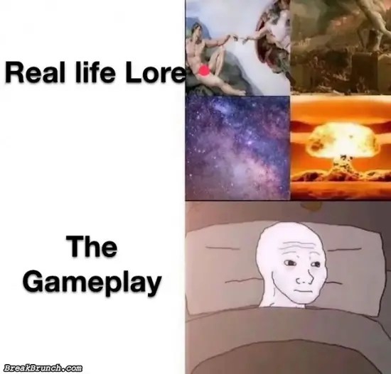 Real life lore vs gameplay BreakBrunch