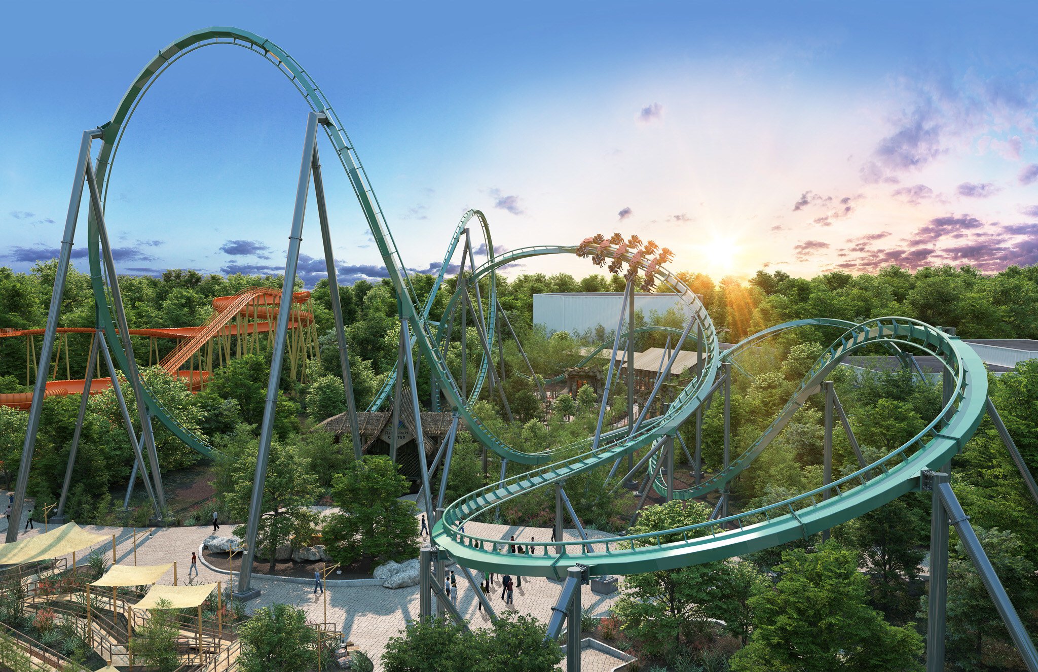 Kings Dominion Project 2025/Caldera Rapterra (Launched B&M Wing