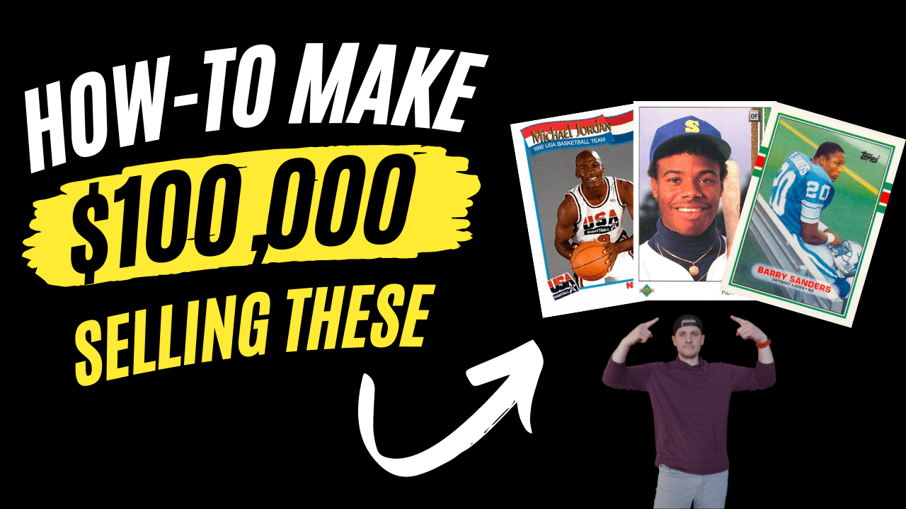 How to make 100K selling SPORTS CARDS!