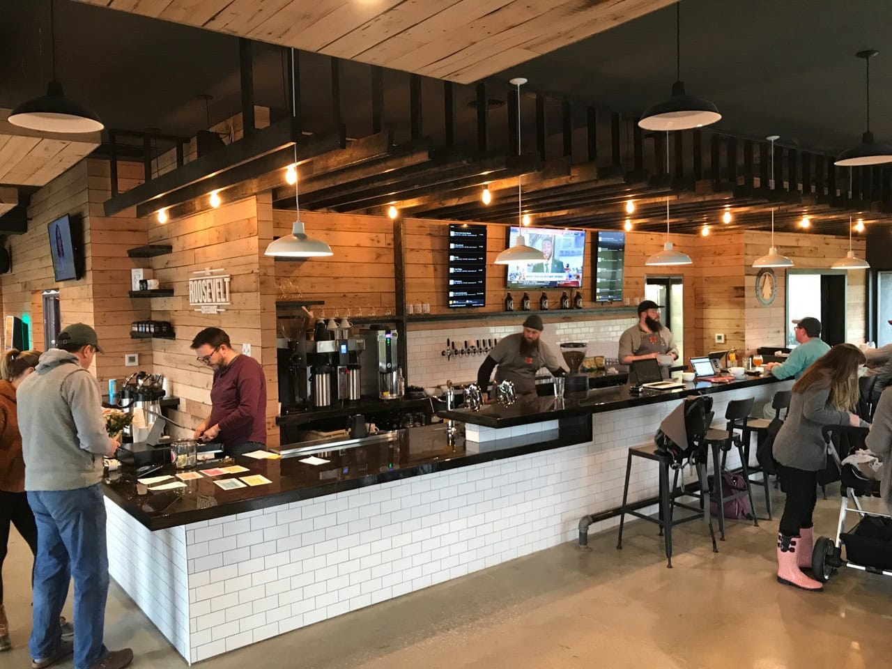 Roosevelt Coffeehouse (in Olentangy River Brewing Company) Lewis