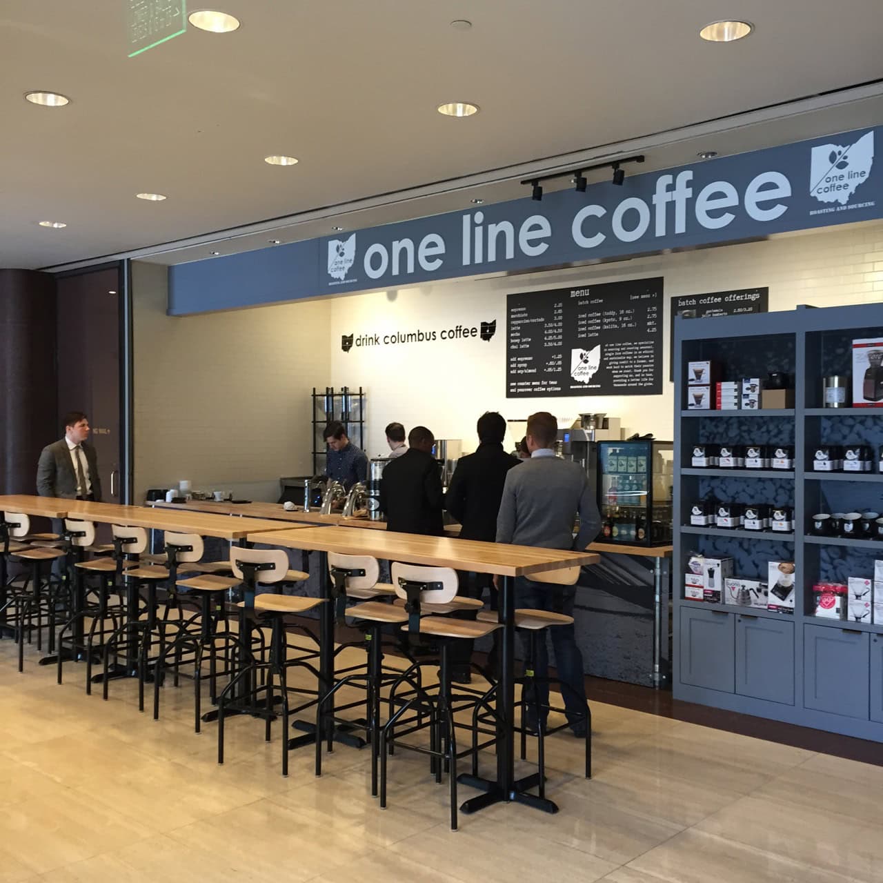 One Line Coffee (Huntington Center) Columbus, OH Breakfast With Nick