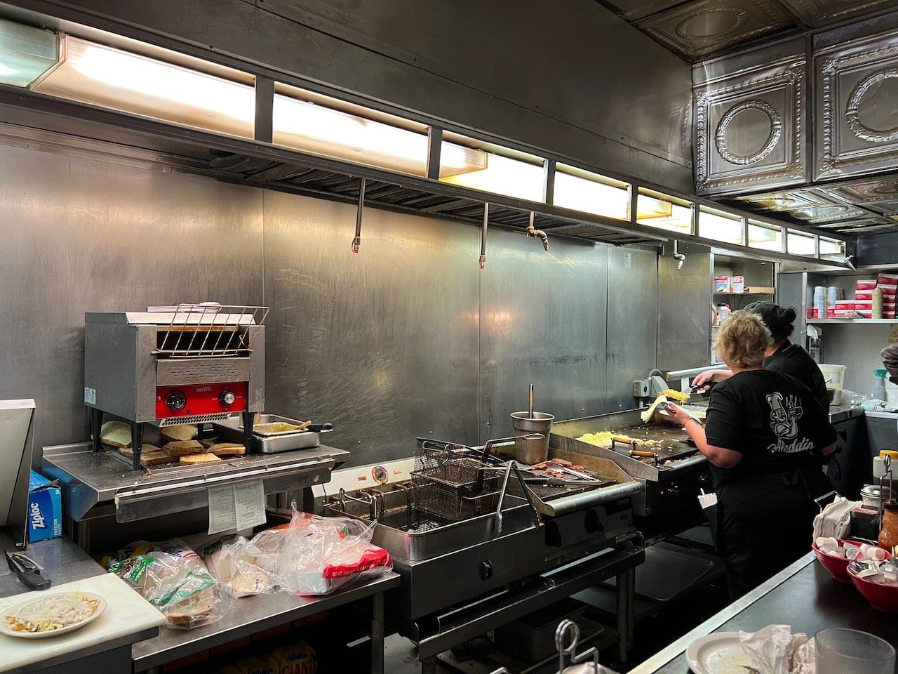 Refuel at the Aladdin Diner in downtown Granville Karinokada