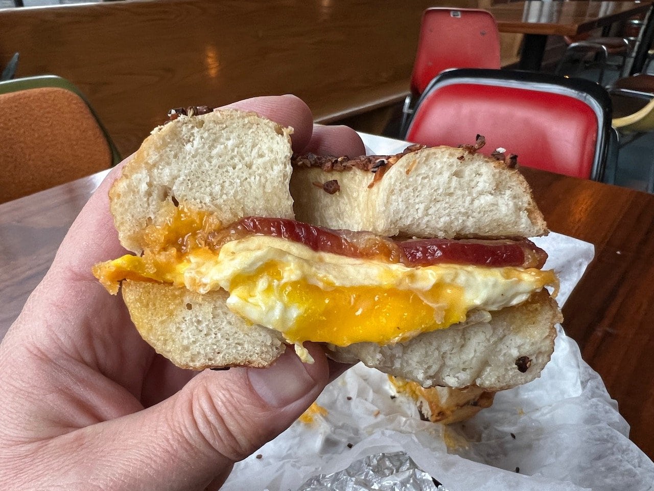 Baltimore's Bottoms Up Bagels Pops Up in Columbus Breakfast With Nick