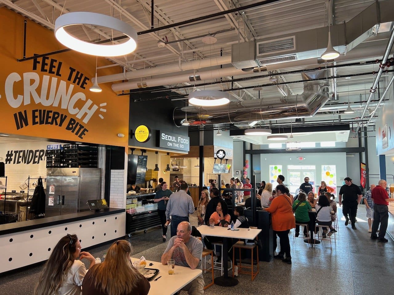 Bubbly Hall Food Hall opens in New Albany Karinokada