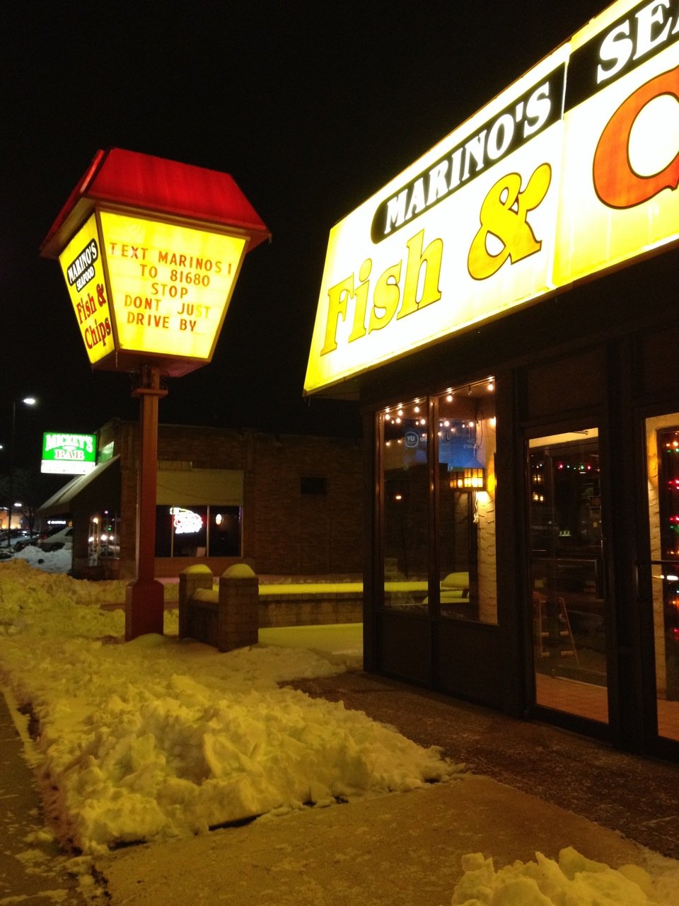 All Your Fried Fish Favorites at Marino's Seafood Fish & Chips