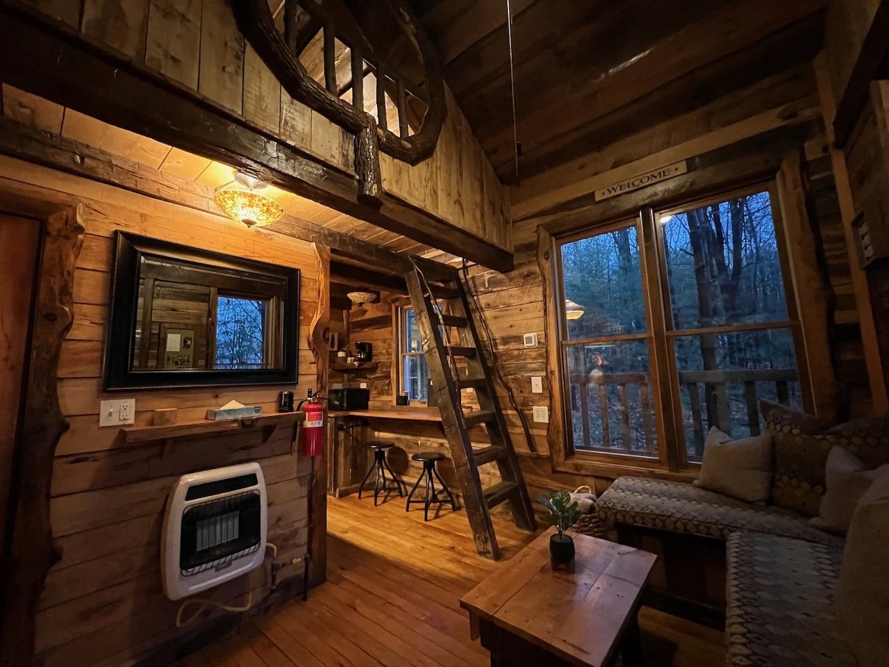 The Mohicans Treehouses are One of Our Favorite Getaways Breakfast