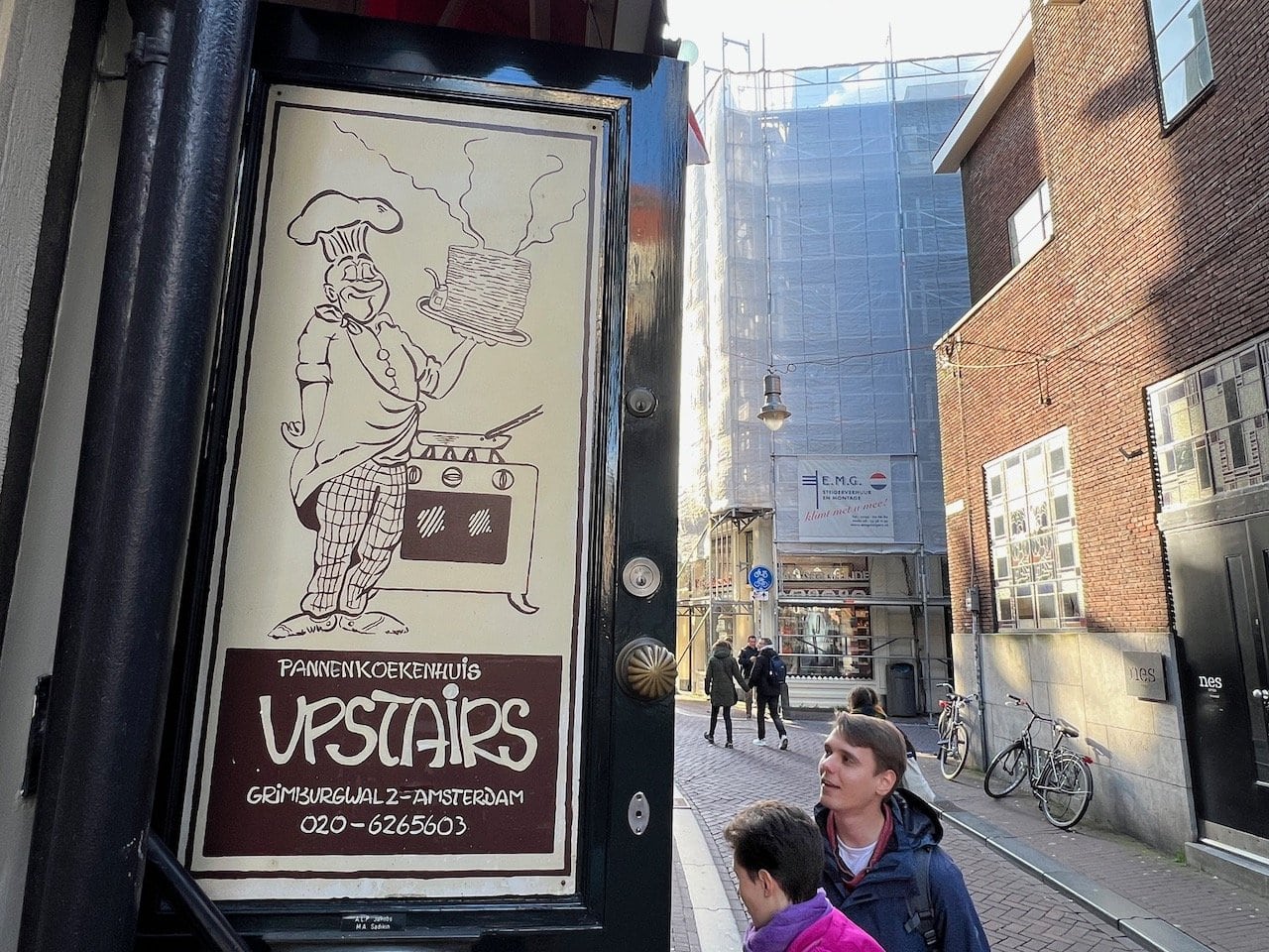 Upstairs Pancakes is Amsterdam's Tiniest Pancake House Breakfast With