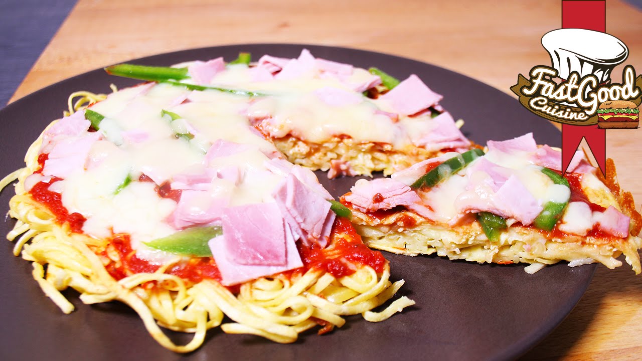 Recette Simple et rapide Ramen Pizza Breakforbuzz
