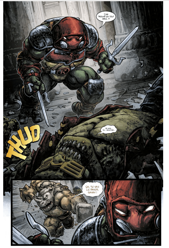 Batman et les Tortues Ninja Fusion La préview d'Urban