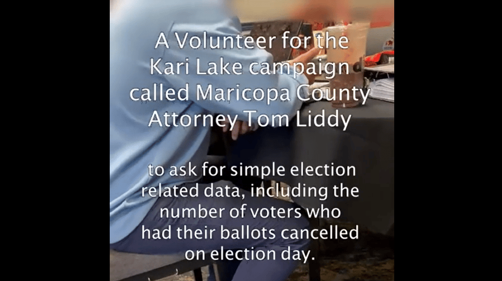 Maricopa County Attorney Caught on Camera Going Off on One of Kari Lake