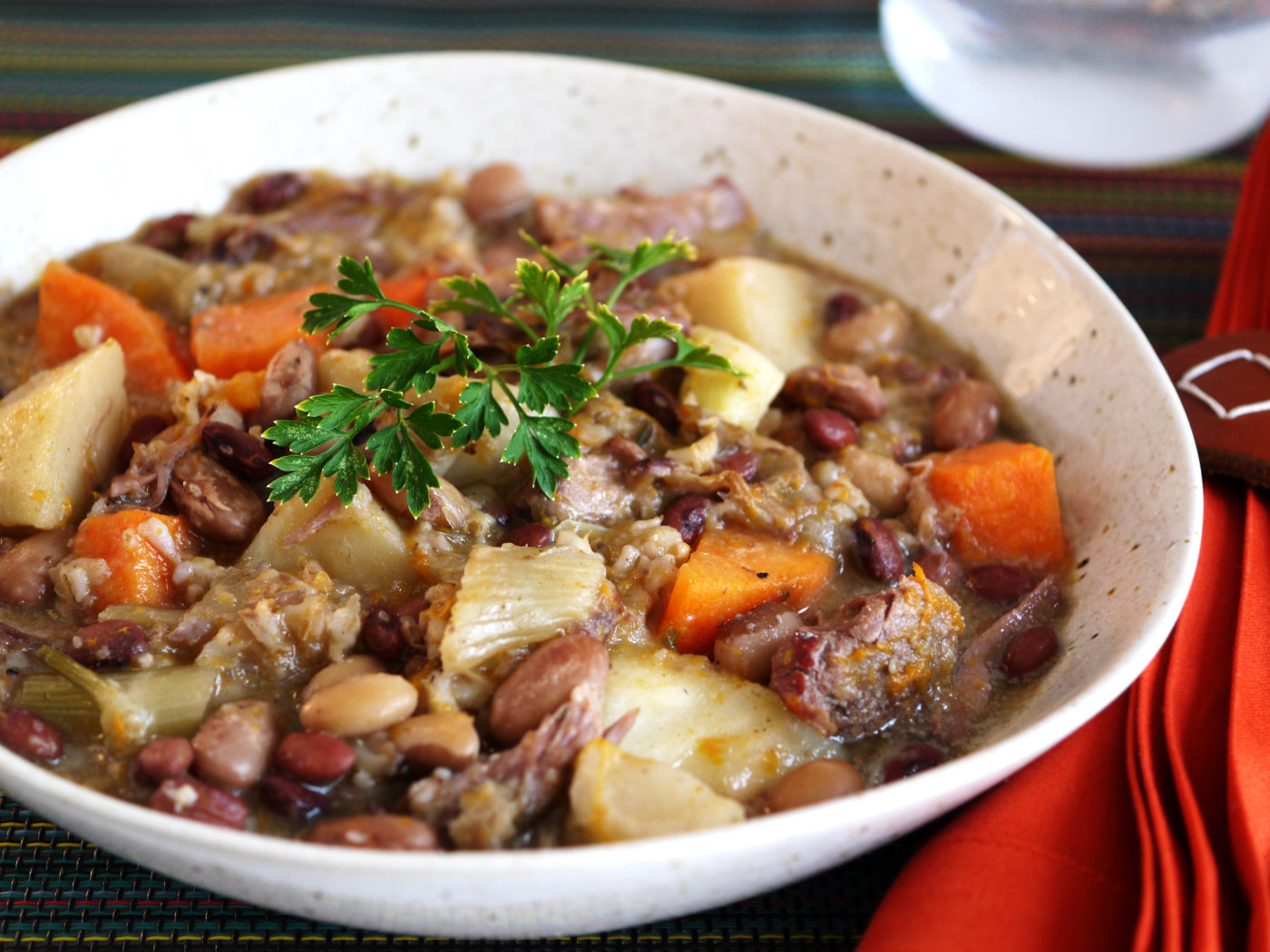 Slow Cooker Short Rib Cholent Breaking Matzo