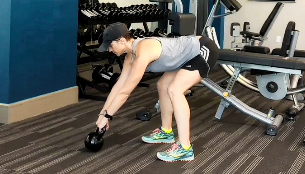 Kettlebell Low Swing Breaking Muscle