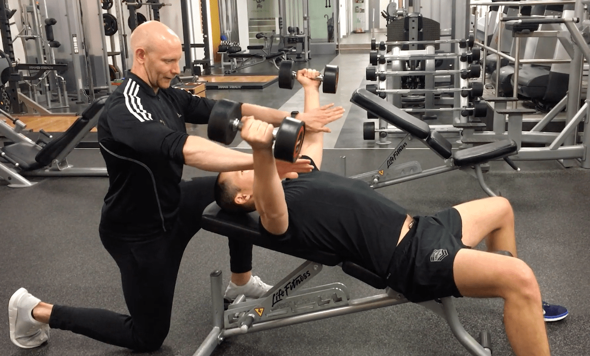 Manual Resistance Dumbbell Flyes Breaking Muscle