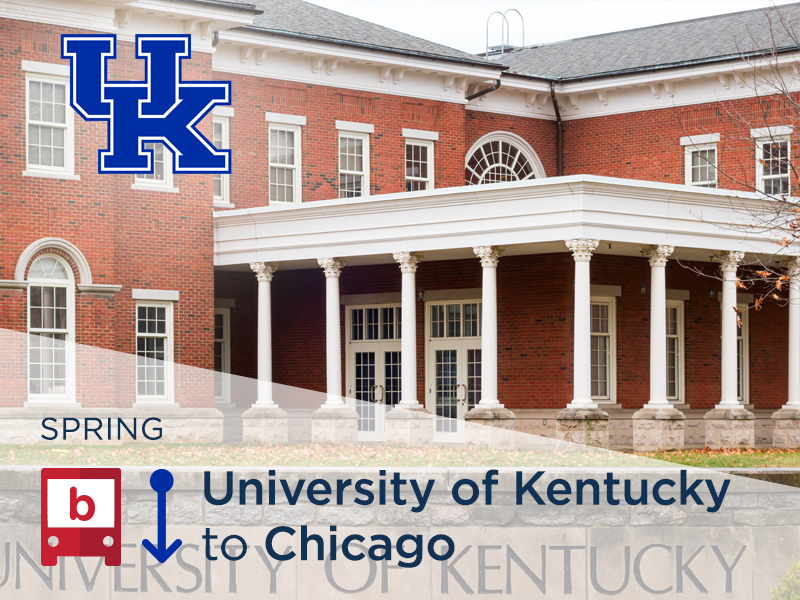 University of Kentucky to Chicago BreakShuttle