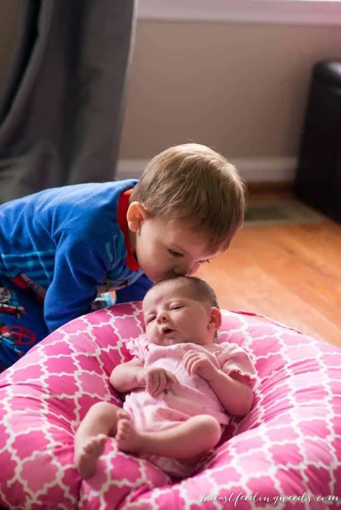 Newborn Must Have The Boppy® Newborn Lounger! Breastfeeding Needs