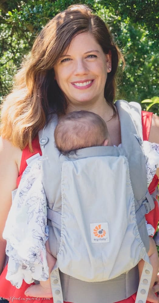 Ergobaby Adapt Baby Carrier Review Breastfeeding Needs