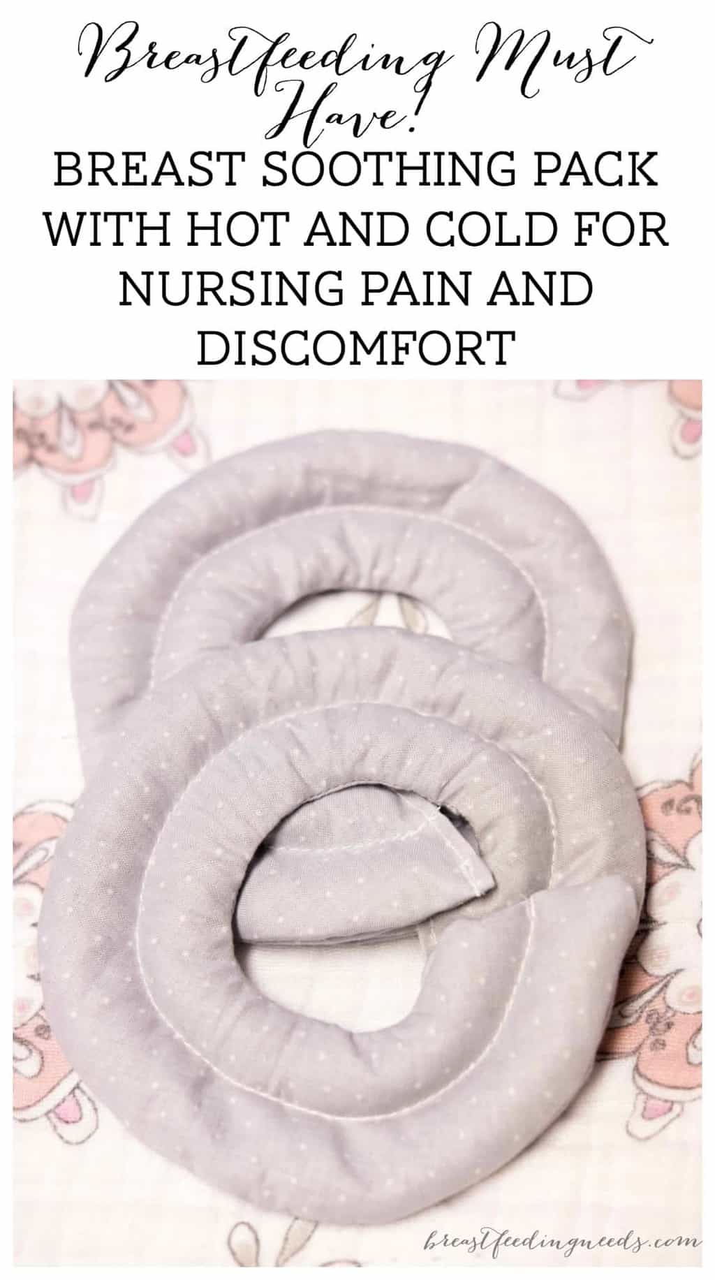 Breastfeeding Must Have! Breast Soothing Pack With Hot and Cold for