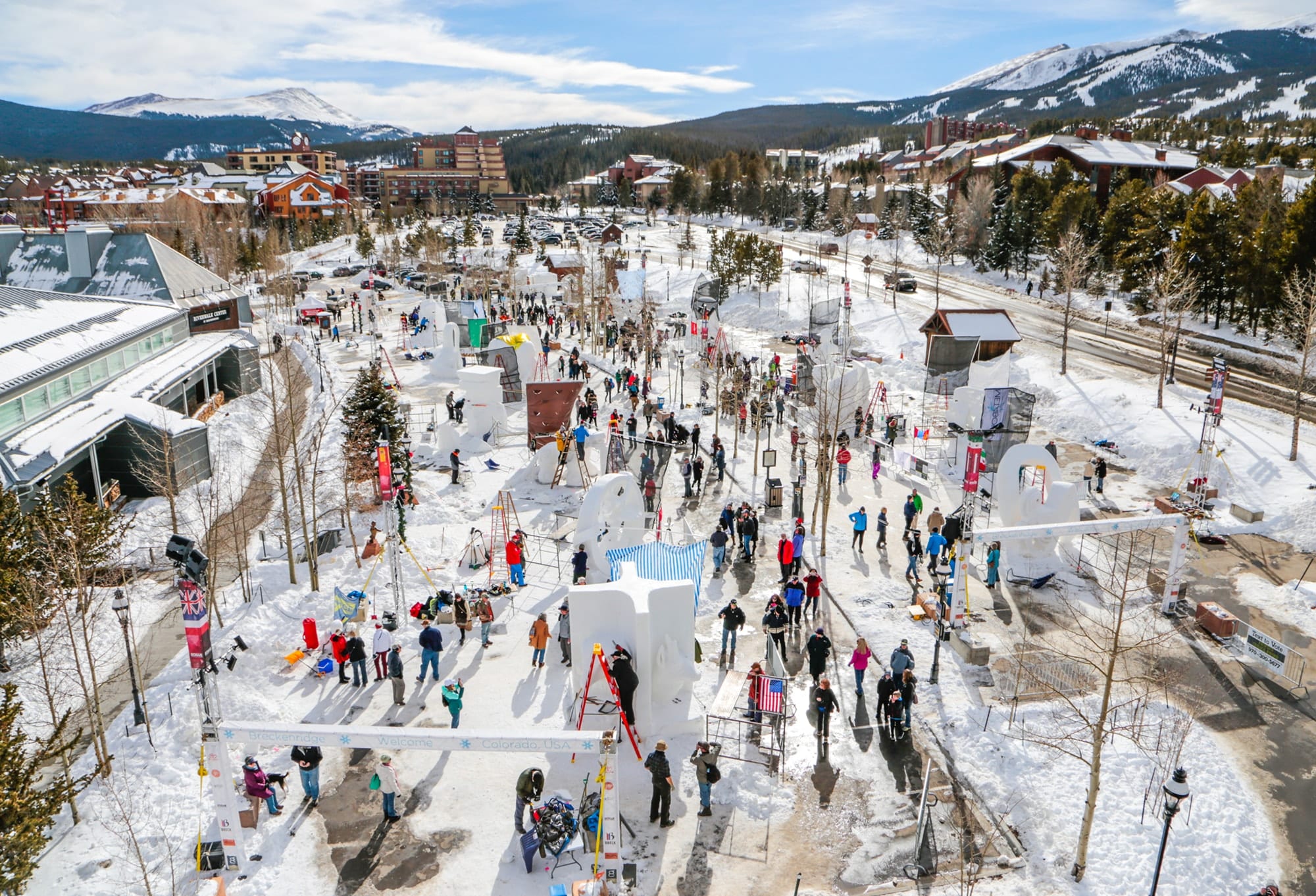 Events Breckenridge Co March April 2023 International Snow Sculpture Championships - Breckenridge, Colorado