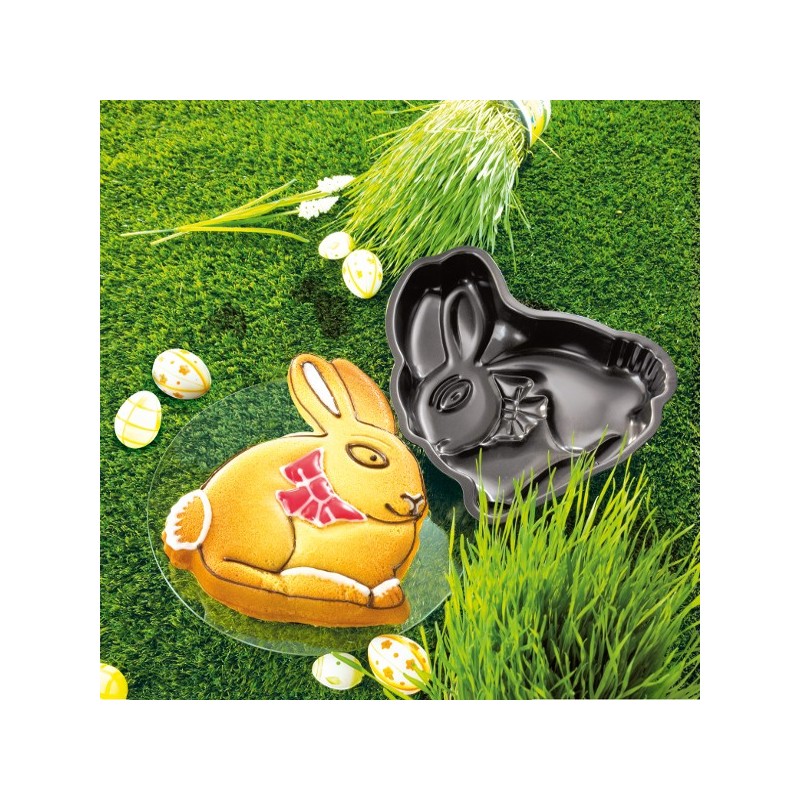 Moule Lapin de Pâques Moule antiadhésif pour dessert de