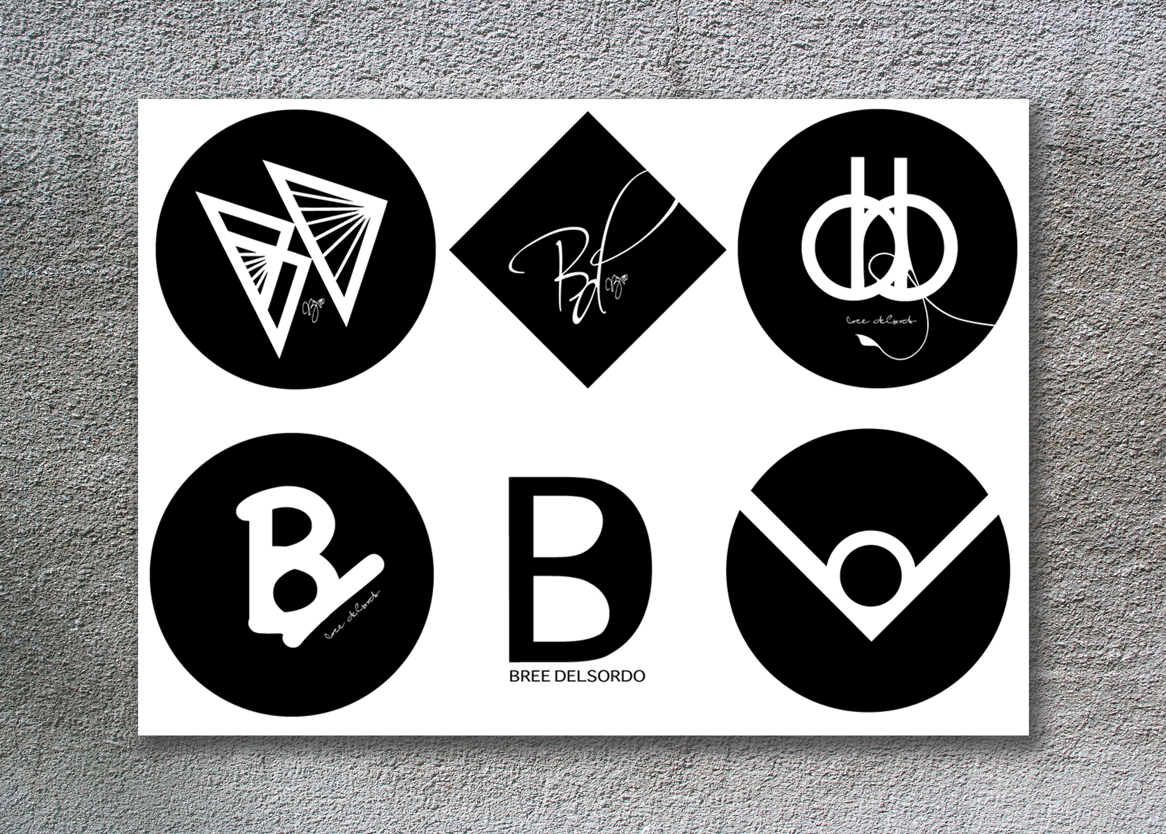 Personal Logo Design Bree Delsordo