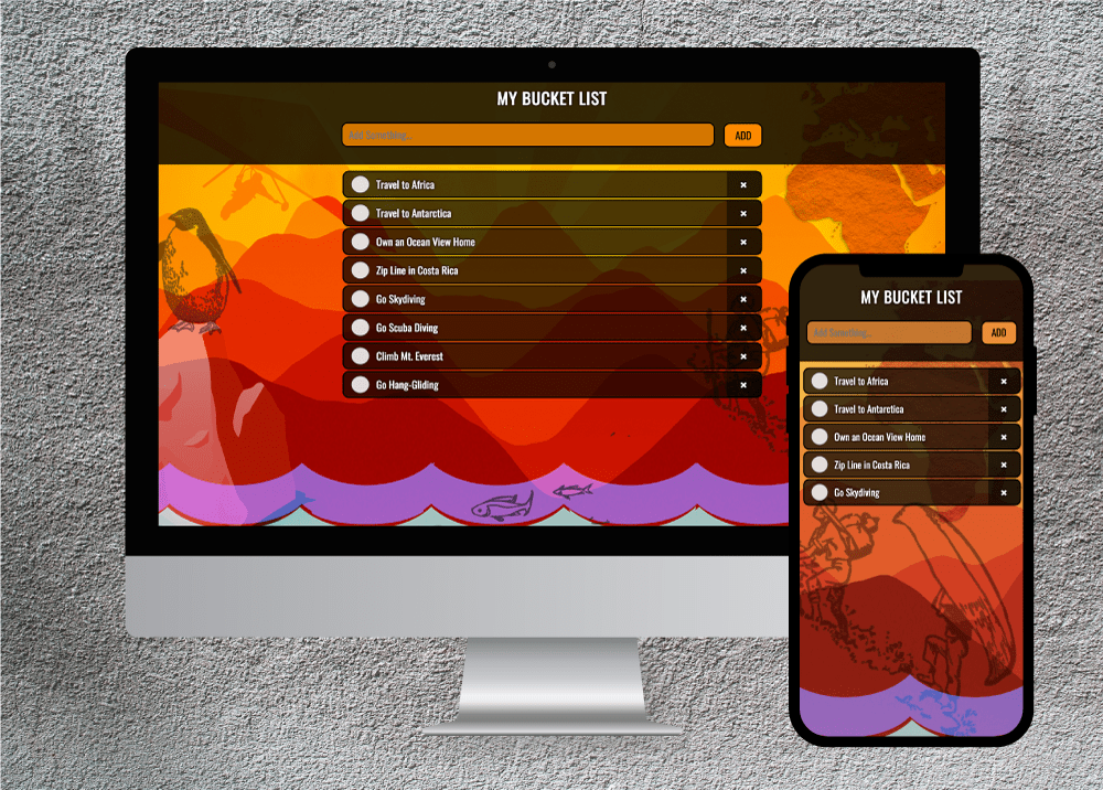 Bucket List Bree Delsordo