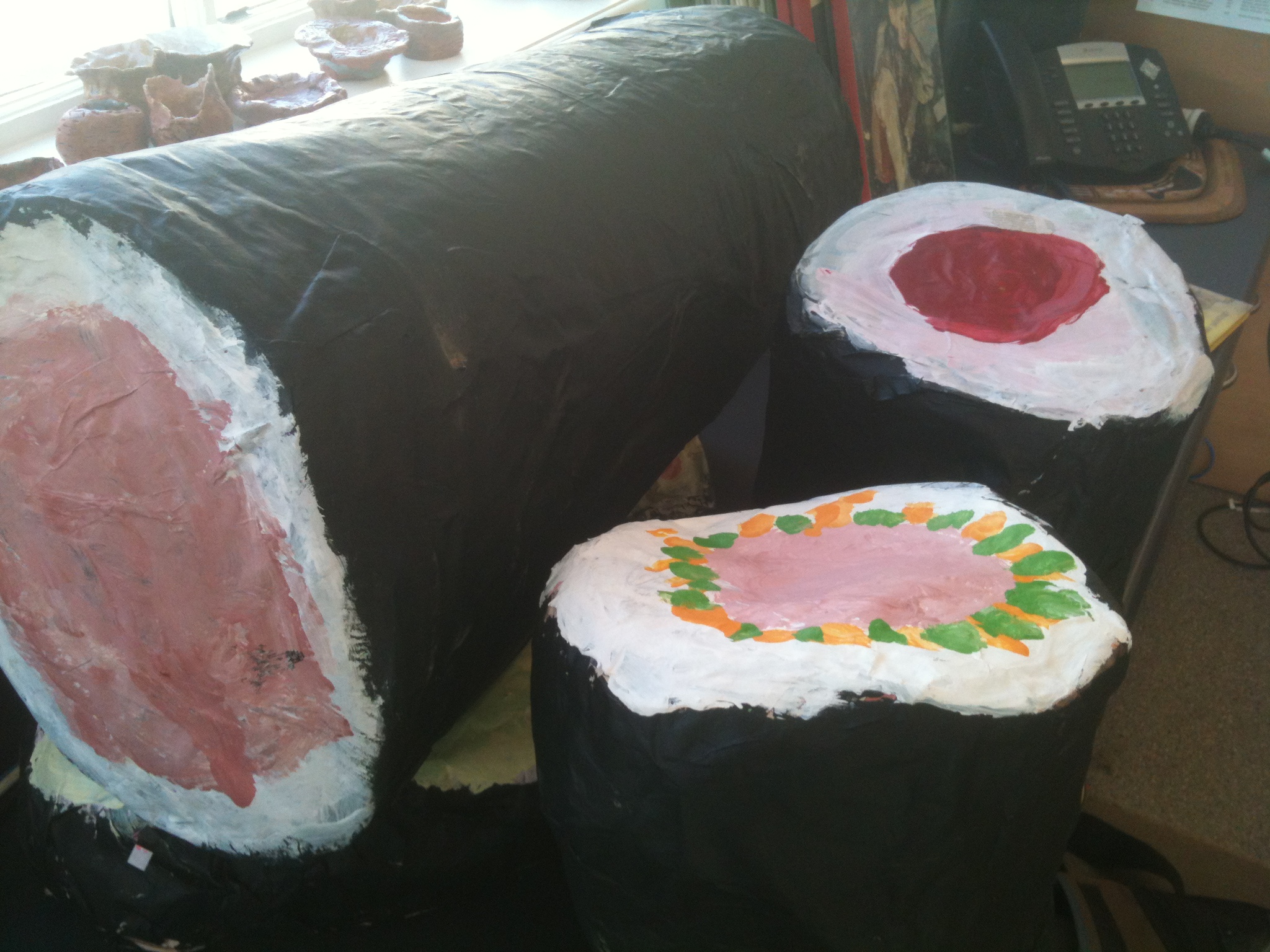 Giant food sculpture bree art works