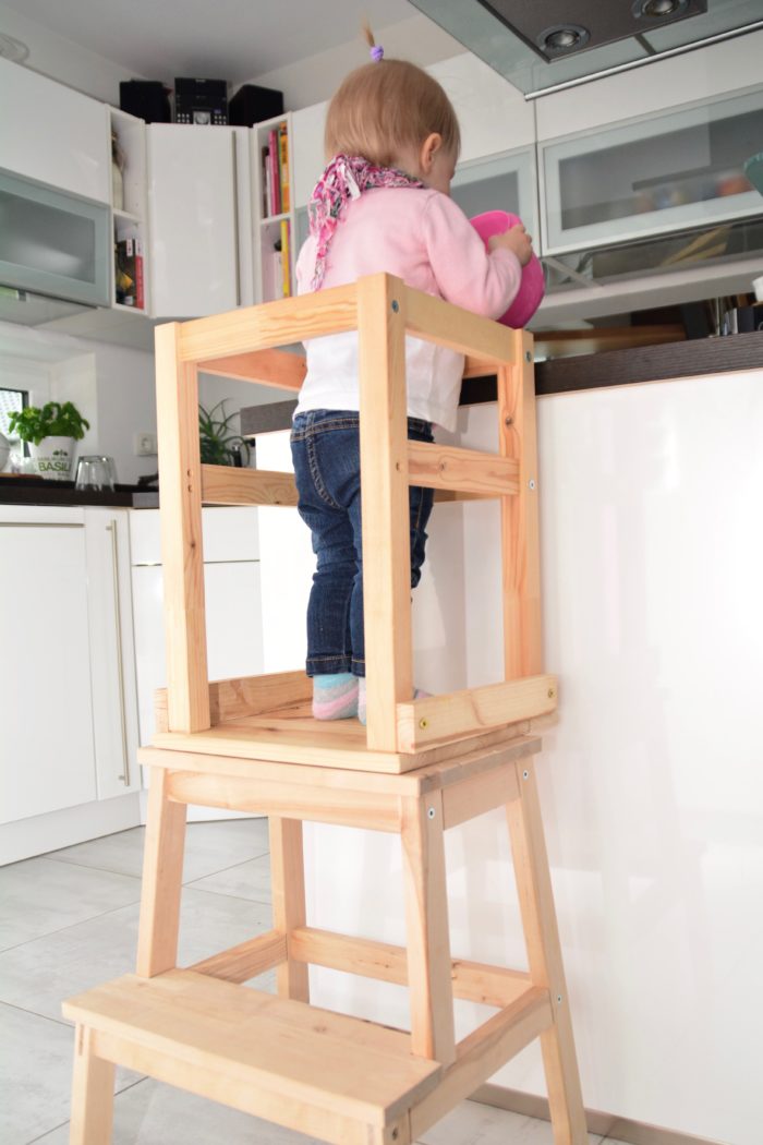 Learning Tower selbst bauen unsere Anleitung aus Ikea Möbeln
