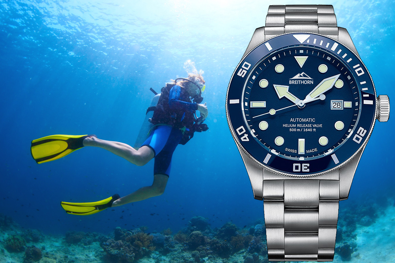 Ocean Breithorn Watches swiss made diver watches