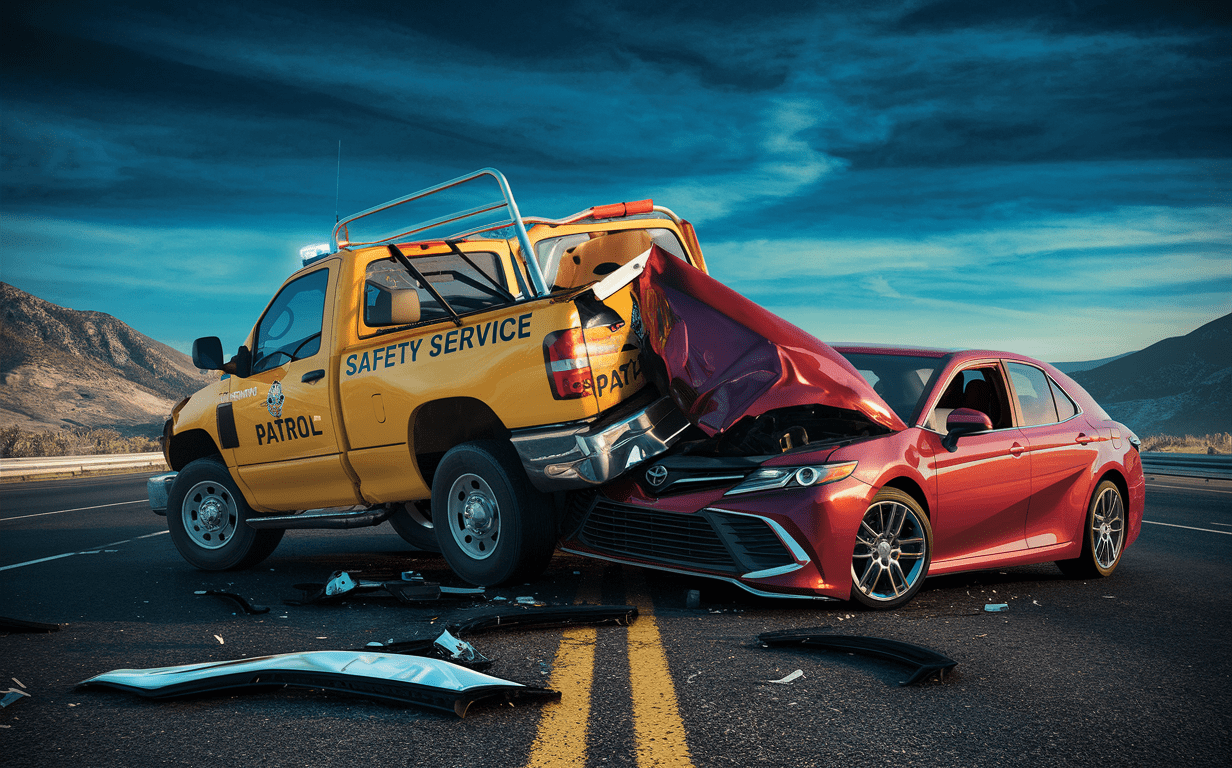 Fatal Collision in Newport News Involving Service Truck and Car