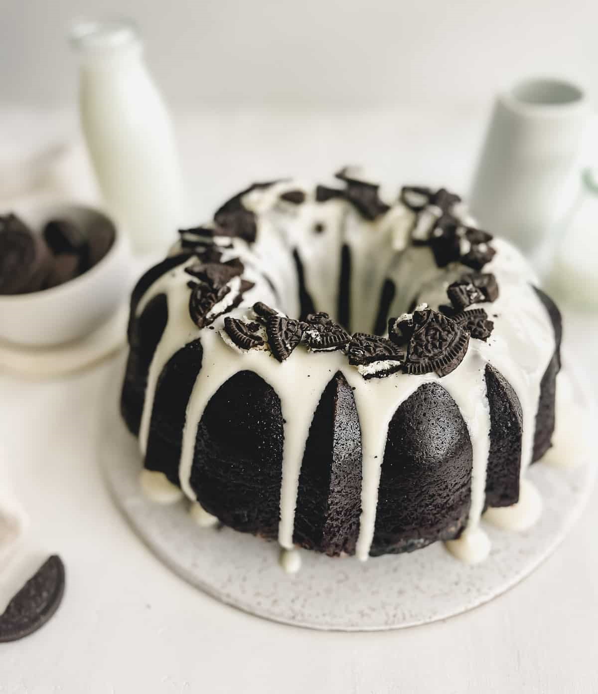 CHOCOLATE OREO BUNDT CAKE Brekcel Recipe